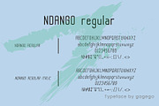 NDANGO FONT, a Sans Serif Font by gagego (Thumbnail 3 of 4)