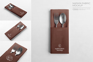 Napkin Fabric Mockup, a Product Mockup by Pitchlook.Studio