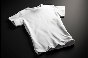 White T-shirt. Generate Ai