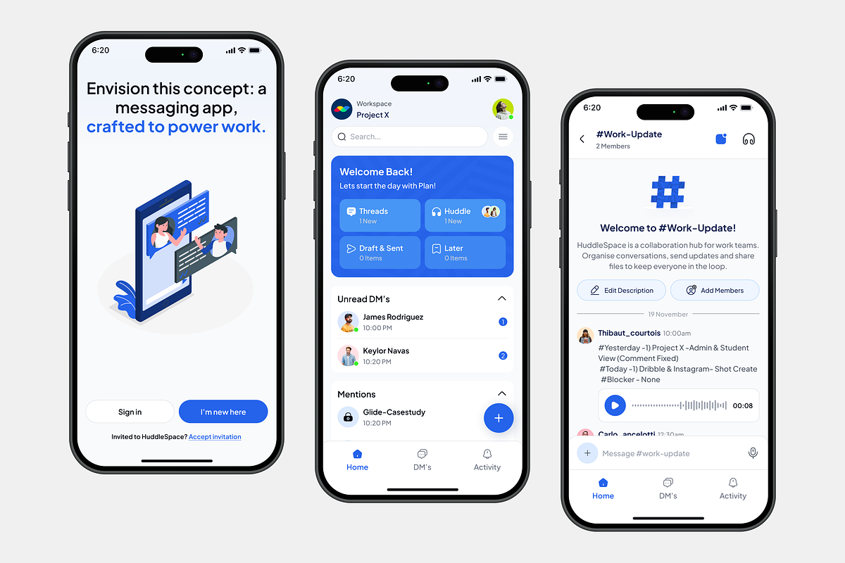 HuddleSpace - Business Collaboration preview 6