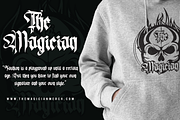 The Magician - Blackletter Typeface, a Blackletter Font by Meizzaluna Design (Thumbnail 3 of 10)