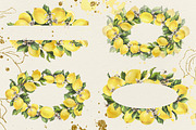 Lemons sunny watercolor clipart, a Food Illustration by NATASHA CHU (Thumbnail 12 of 23)