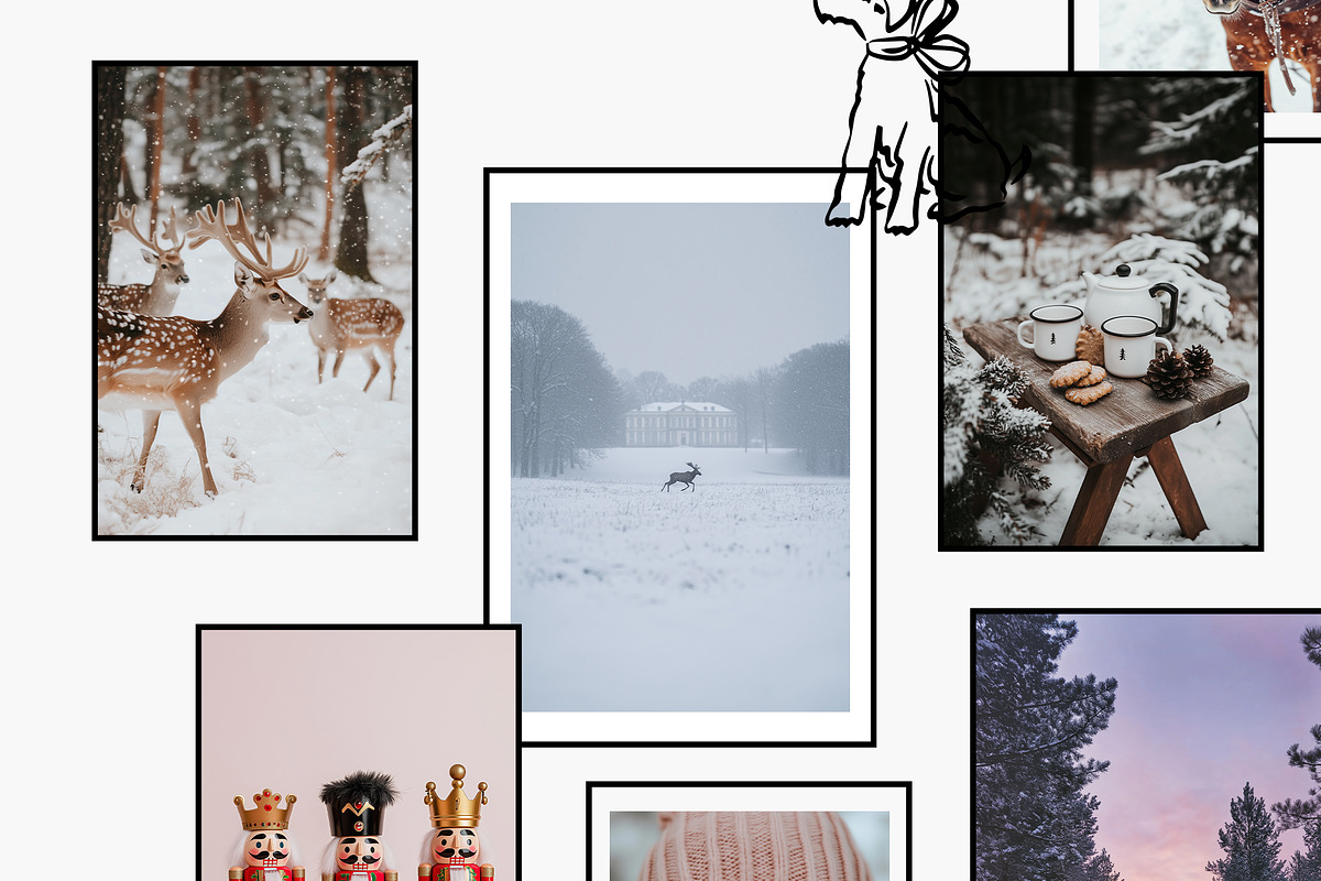 Joyeux Noel 300 Christmas Photos, a Holiday Photo by Muse Mockups (Photo 15 of 24)
