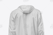 Windbreaker Jacket Mockup, a Hoody Mockup by UnicDesign (Thumbnail 4 of 5)