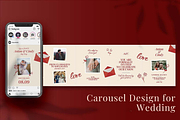Wedding Instagram Carousel & Canva, a Social Media Template by Attype (Thumbnail 5 of 5)