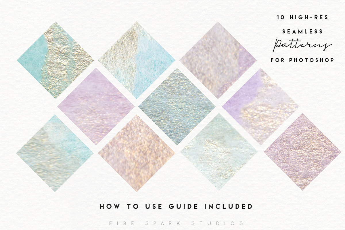 Pastel Watercolor Texture Collection, a Texture Graphic by Fire Spark Studio (Photo 5 of 10)