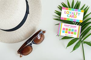 Colorful Loyalty Card - 2 Sides