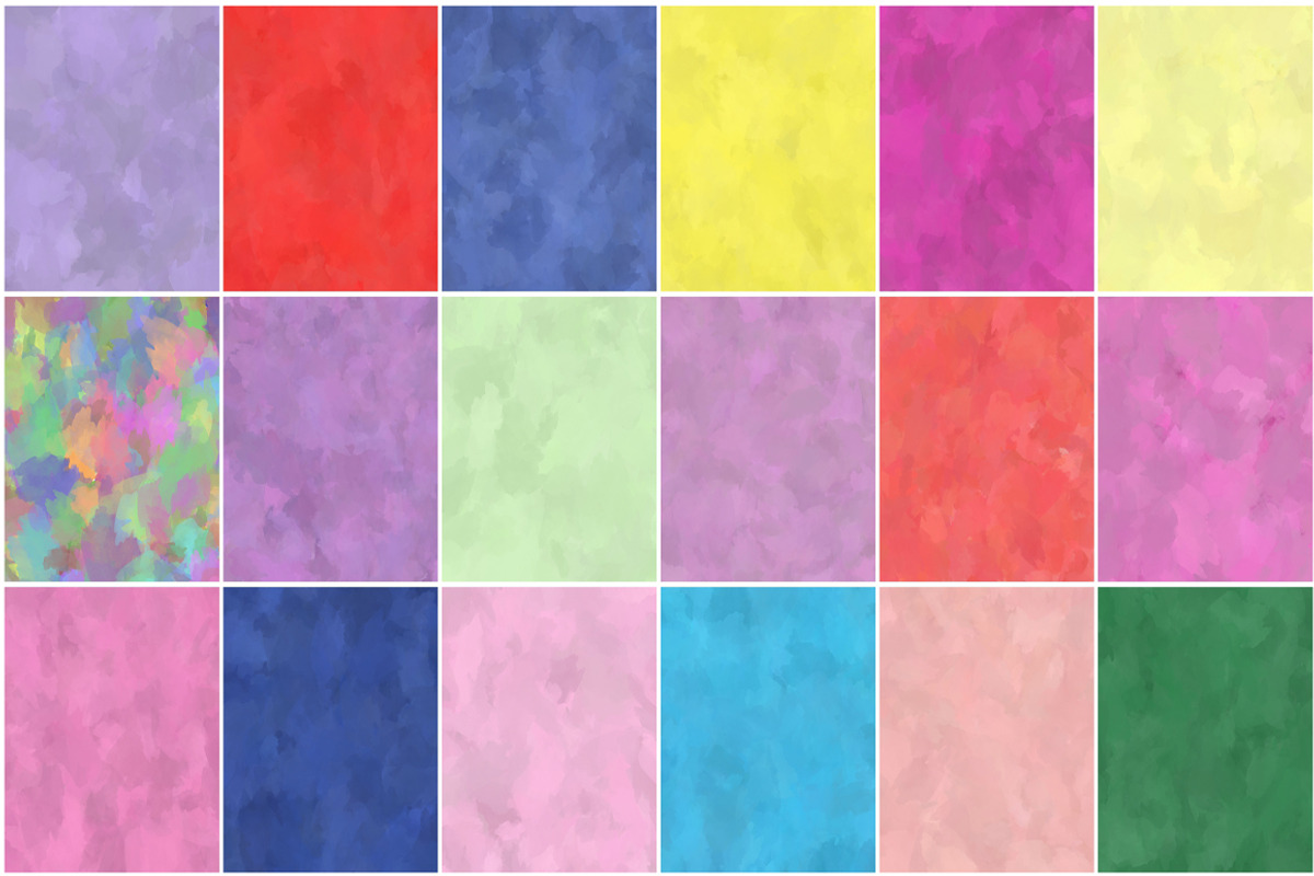 36 Colourful Watercolour Backgrounds, a Texture Graphic by Love Pretty Mockups (Photo 3 of 5)