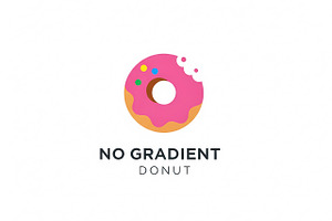 Pink Frosted Donut, a Branding & Logo Template by Logocreative