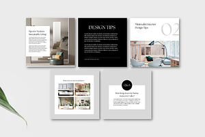 Interior Social Media Templates