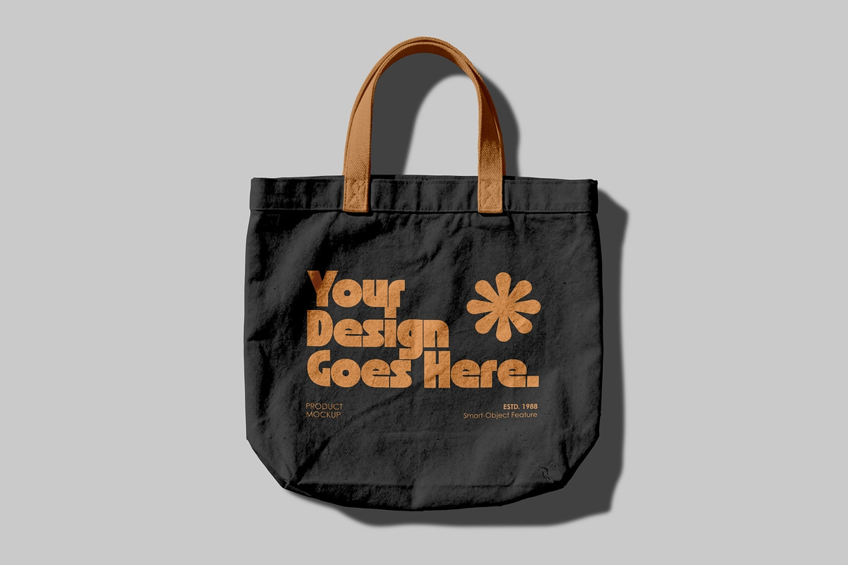 Realistic Tote Bag Mockup PSD, a Merchandise Mockup by MA-KING_ART (Photo 3 of 5)