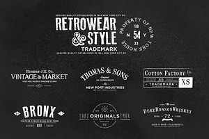 Vintage Labels & Logos Vol.6