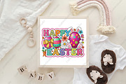 Happy Easter Png, Preppy Easter Png, an Illustration by CraftArtStudio (Thumbnail 4 of 4)