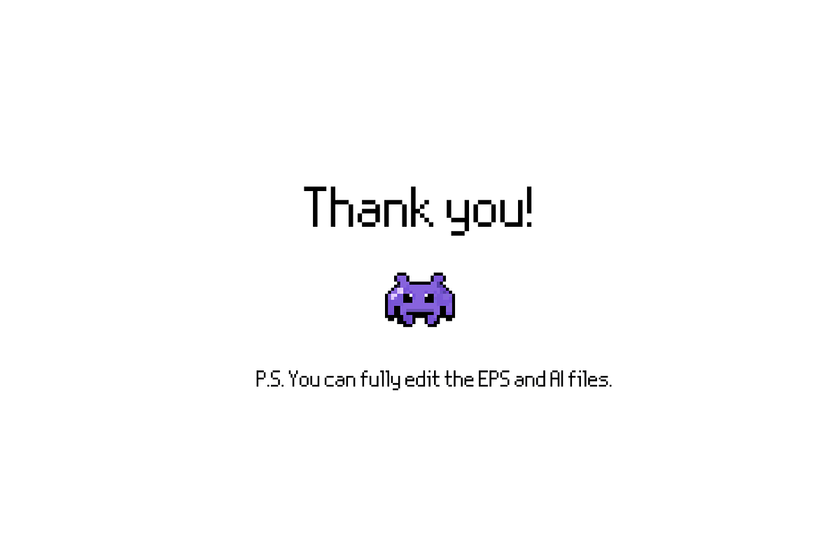 Pixel Game Icons Set 8bit, an Object Illustration by Bielousova Art (Photo 3 of 3)