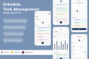 Schedule & Task Management UI Kit