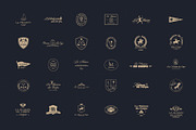Retro Athletic Logo Kit - EPS, PSD, a Branding & Logo Template by Orca Design (Thumbnail 2 of 13)