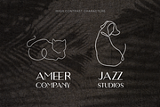 Fossia - Chic Modern Sans Display, a Sans Serif Font by Cloverons (Thumbnail 5 of 14)