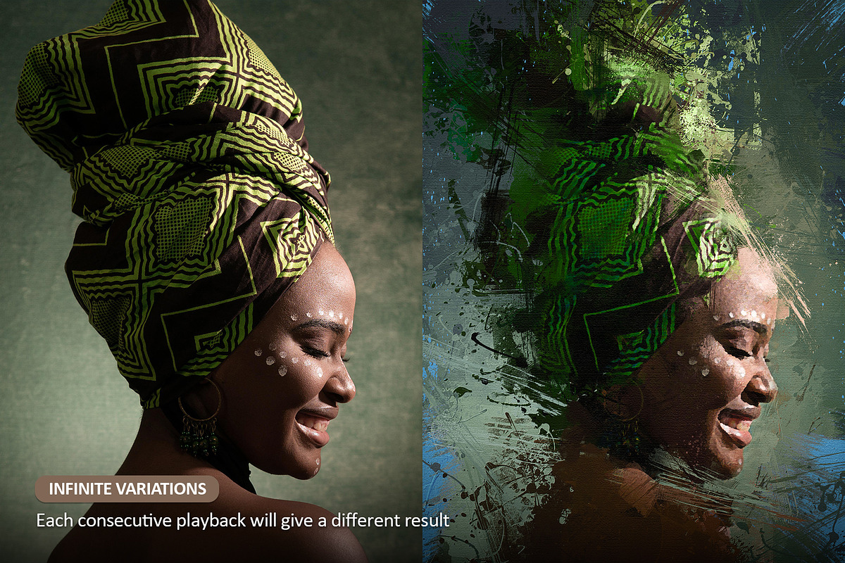 Action Painter Photoshop Plugin, a Plug-in Add-On by Blacknull (Photo 7 of 17)