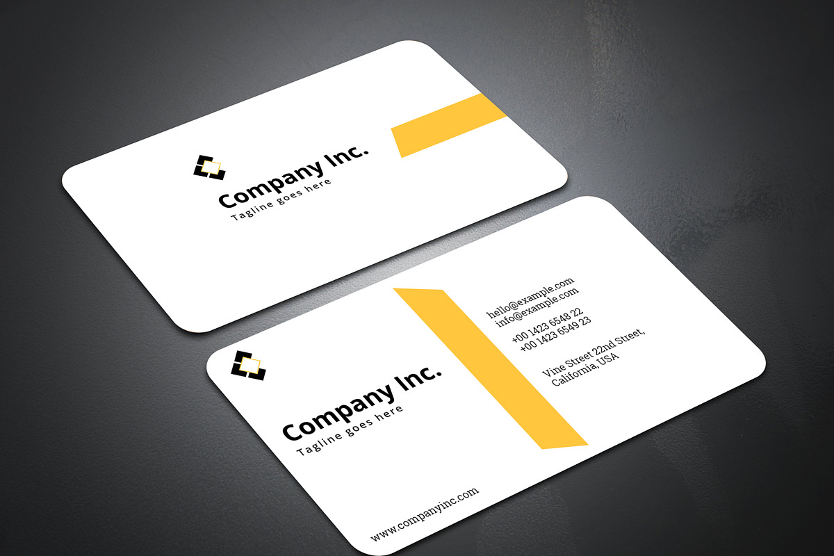 Business Card, a Business Card Template by Sujun Baidyaa (Photo 2 of 4)