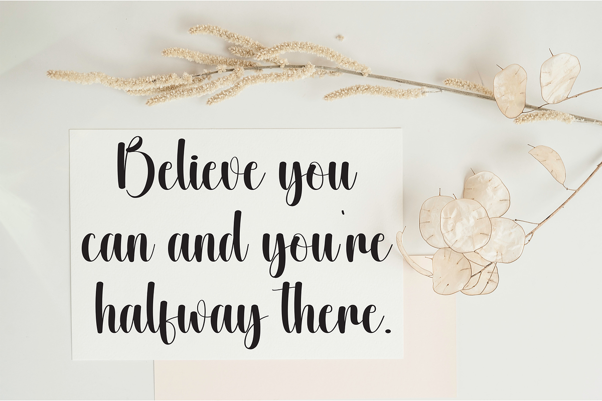Babycute | Script Font, a Handwritten Font by Scratchones (Photo 4 of 8)