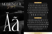 Sophan Elegant, a Serif Font by Burntilldead (Thumbnail 11 of 12)