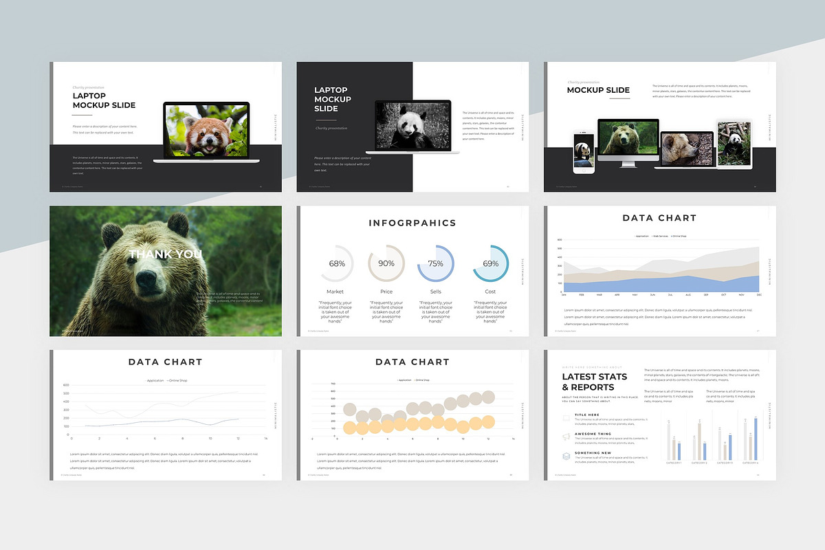 Animal Charity PowerPoint Template, a Presentation Template by litoondev (Photo 9 of 10)