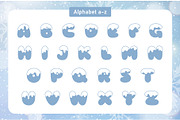 Snow Winter Decorative Font, a Font by Fox7 By Rattana (Thumbnail 2 of 8)