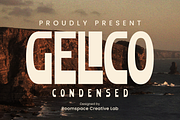 Gelico – Bold Condensed Display Font, a Font by roomspace creative lab (Thumbnail 1 of 10)