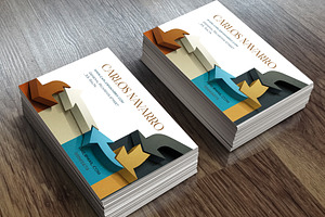 Business Card-Arrows 3D