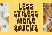 Nanduri Groovy Playful Display Font, a Handwritten Font by mesuka (Thumbnail 4 of 5)