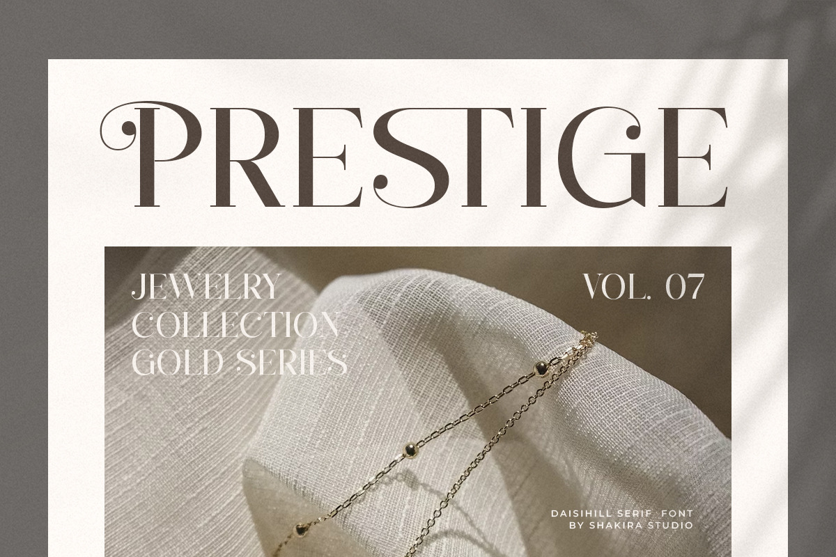 Daisihill - Elegant Luxury Serif, a Serif Font by Shakira Studio (Photo 10 of 10)