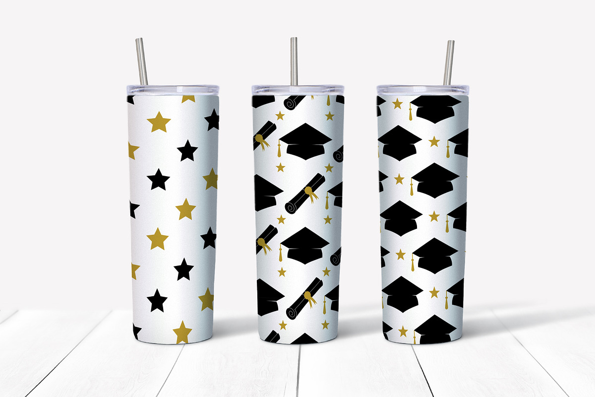 Graduation Seamless Pattern Set, a Pattern Graphic by LaBelezokaDesign (Photo 8 of 10)