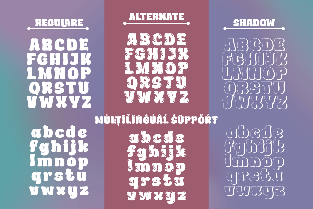Milayu - Groovy Font, a Handwritten Font by twinstd (Photo 9 of 10)