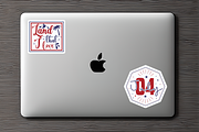 Vintage 4th of July Sticker Bundle, an Object Graphic by Design's Dark (Thumbnail 5 of 10)
