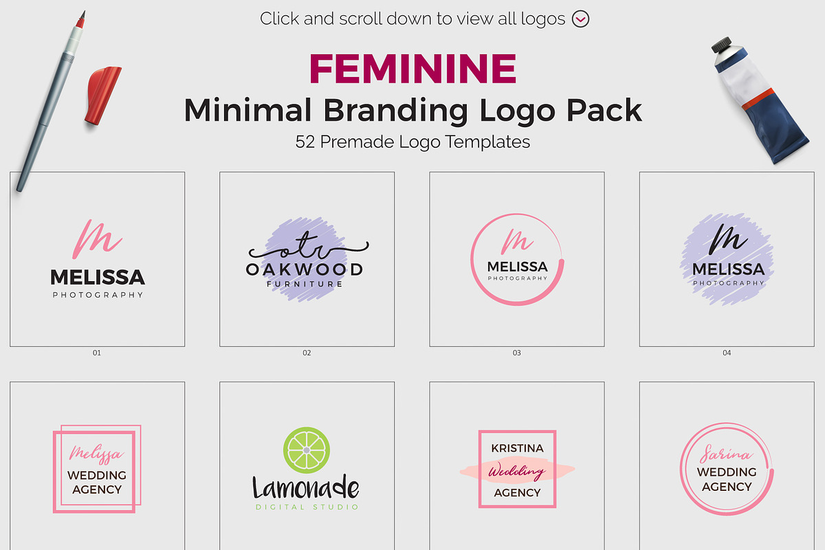 520 Premade Logo Bundle + Bonus, a Branding & Logo Template by XpertgraphicD (Photo 37 of 76)