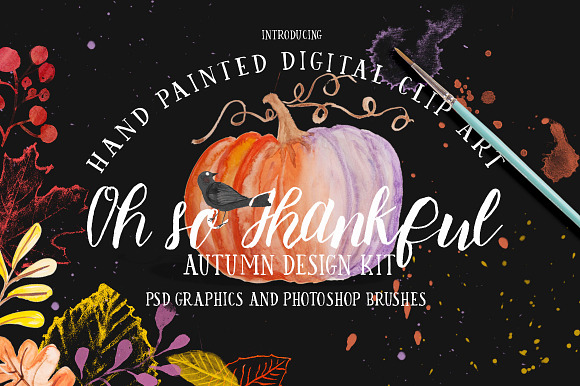 THANKSGIVING: Hand Painted preview 7