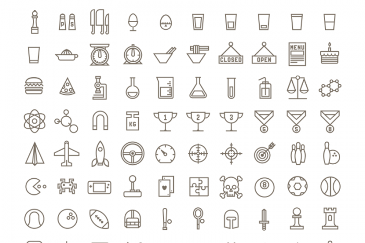 600+ Stroke Vector Icons, an Outline Icon by Imagine Design (Photo 5 of 8)