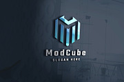 Mode Cube Letter M Logo, a Branding & Logo Template by Design_Planet (Thumbnail 3 of 5)