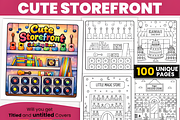 Bold Easy Cute Storefront, a Decorative Illustration by Design Station (Thumbnail 1 of 3)