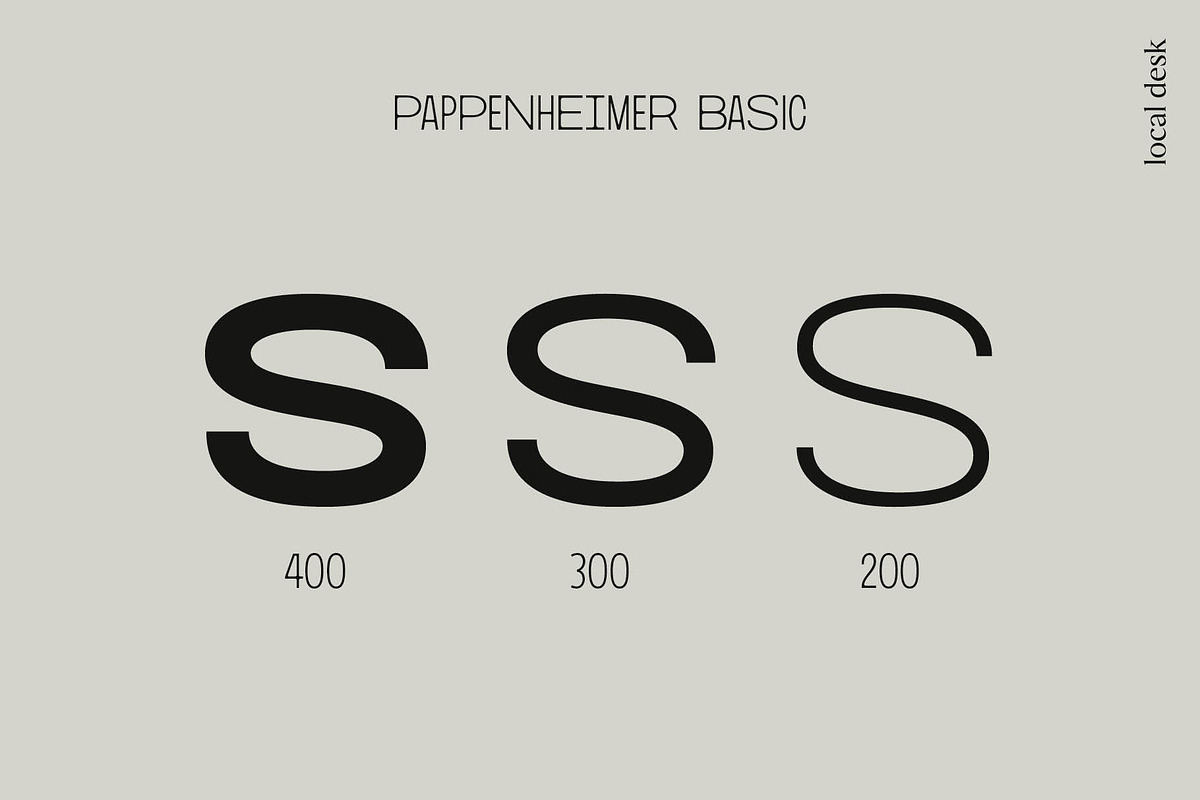 Pappenheimer – A Fresh Sans, a Sans Serif Font by Local Desk Designstudio (Photo 8 of 20)