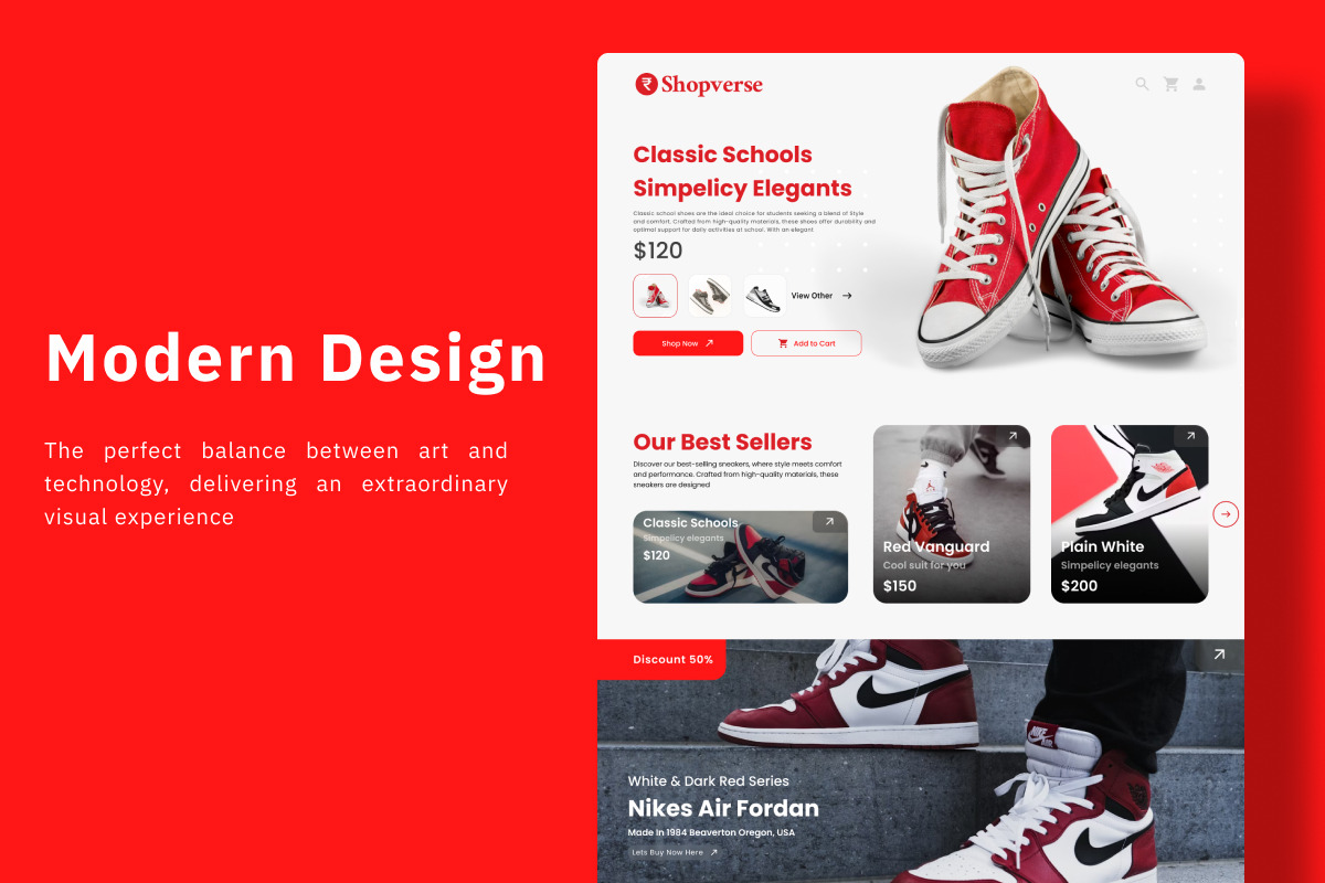 Shopverse - Shopify Landing Page, a Landing Page Template by twinstd (Photo 2 of 5)