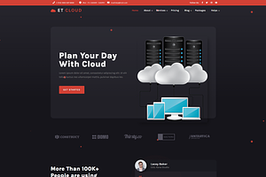 ET Cloud - Hosting WP Theme