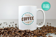 11oz Mug Mockup - 1 Sided, a Cups & Container Mockup by Simply Mockups (Thumbnail 2 of 2)