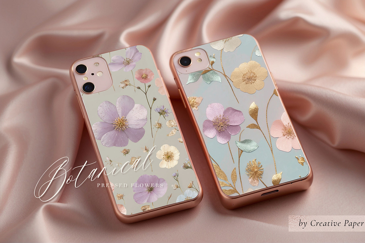 Pressed Flowers (Png) HELLO SPRING, a Background Graphic by by creative paper (Photo 9 of 13)