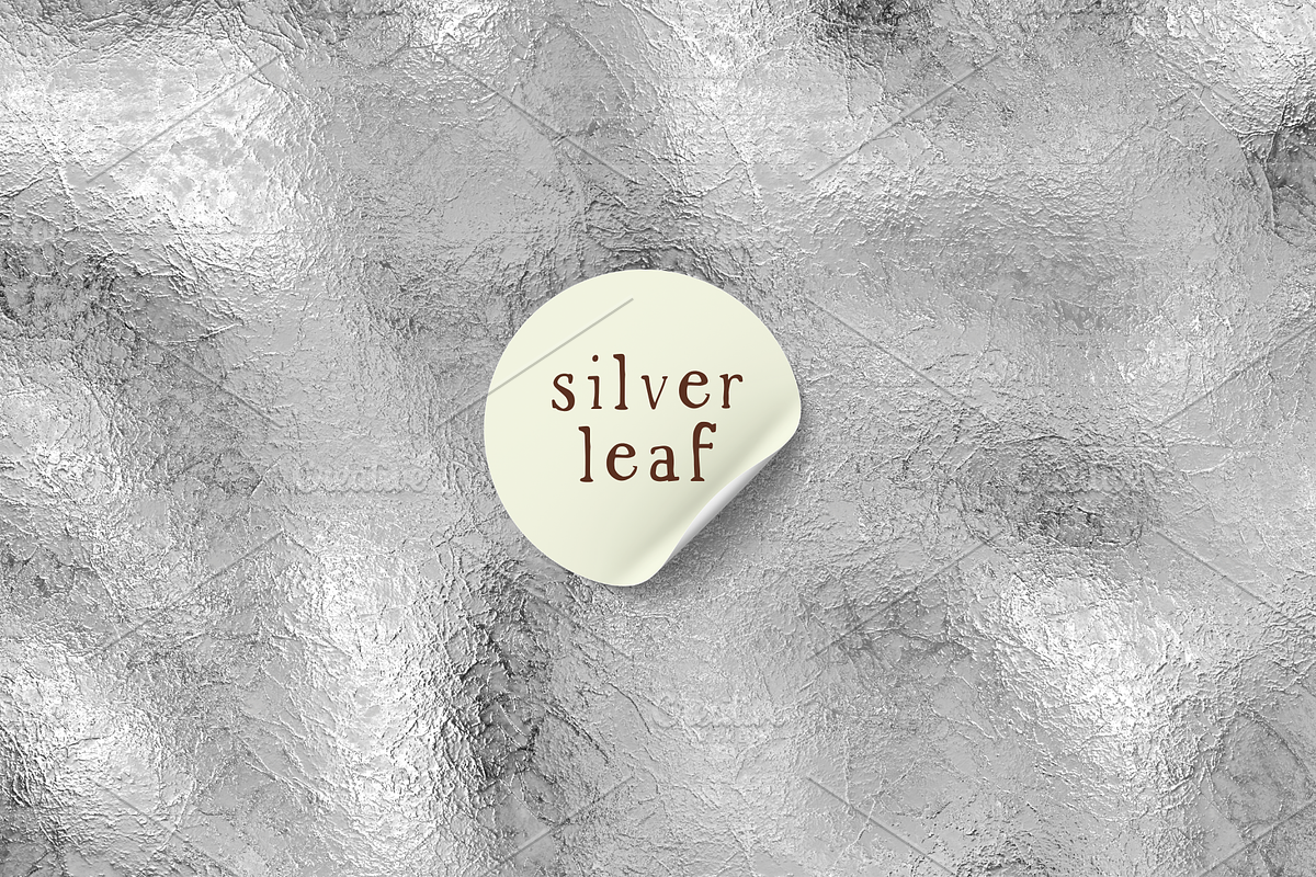 Platinum & Silver Foil Texture, a Texture Graphic by Debby Blooms (Photo 7 of 11)