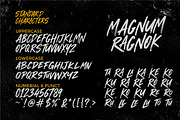 Magnum Ragnok - Urban Brush, a Handwritten Font by ErgibiStudio (Thumbnail 9 of 10)