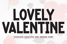 Lovely Valentine | Script Font