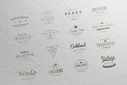 Vintage Logos and Badges Set 5, a Branding & Logo Template by Graphicdome (Thumbnail 5 of 5)