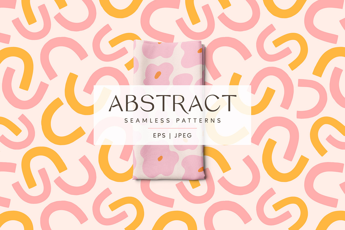 Abstract colorful patterns, a Pattern Graphic by hanifa_design (Photo 1 of 7)