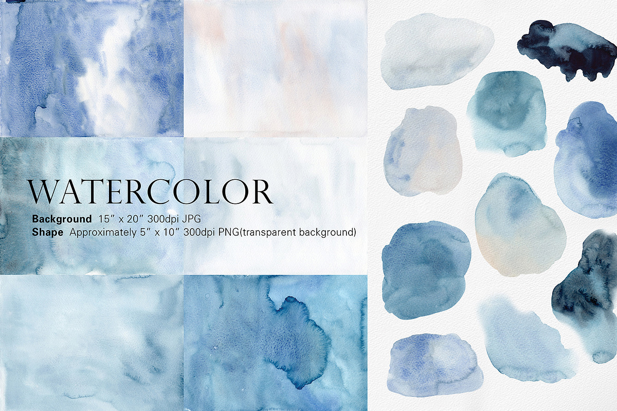 Watercolor Flower - Boho Bluerose, an Illustration by Beigetime (Photo 12 of 13)
